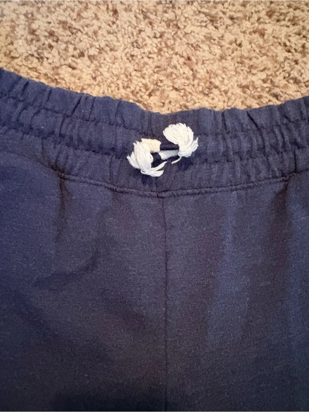 Cat & Jack Navy Blue Drawstring Knit Shorts